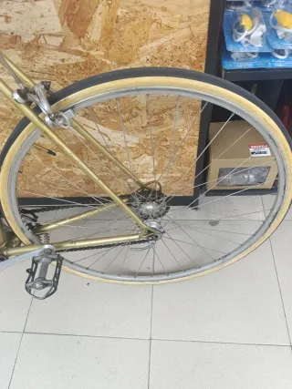 Bicicleta Olmo Dorada Vintage