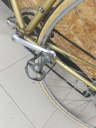 Bicicleta Olmo Dorada Vintage