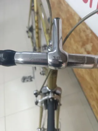 Bicicleta Olmo Dorada Vintage