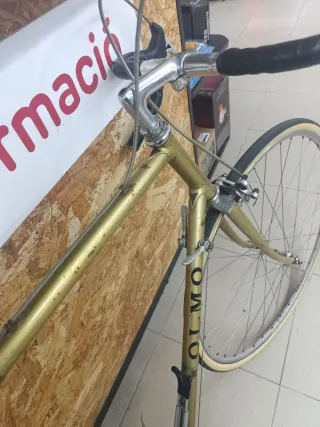 Bicicleta Olmo Dorada Vintage