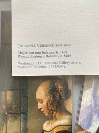 Postales Johannes Vermeer