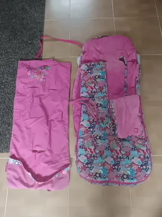 Silla de paseo niña con estampado flora