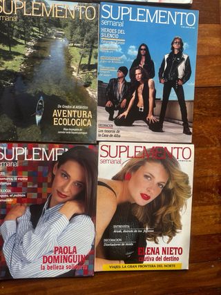 Revista suplemento semanal
