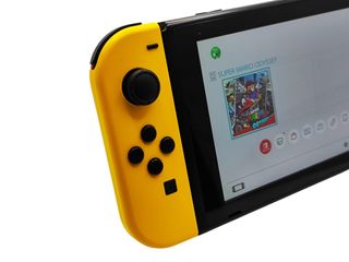 CONSOLA NINTENDO SWITCH 32GB EDICION FORTNITE JOYCON BLU GIALLO