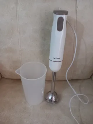 Batidora de mano Krups + Vaso