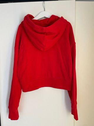 Sudadera Nike corta roja