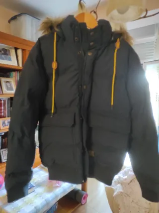 Anorak H&M Unisex Azul Marino Talla XS