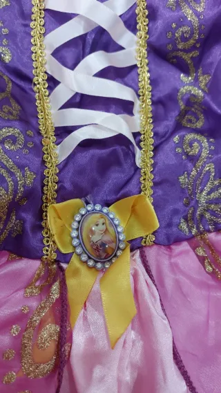 Vestito Carnevale Disney Rapunzel Principessa