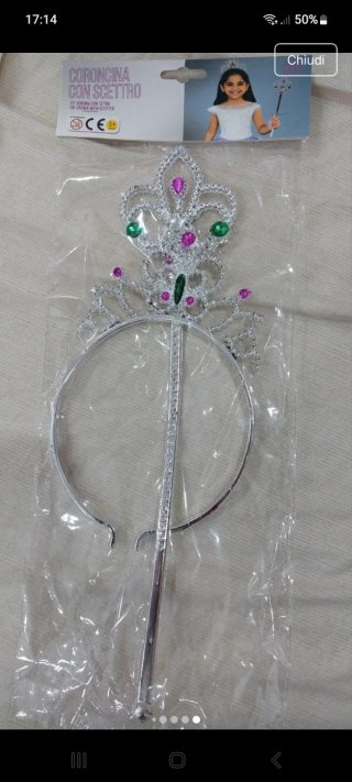 Vestito Carnevale Disney Rapunzel Principessa