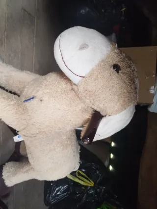 Caballito balancín peluche