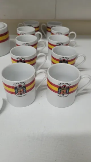Juego de café Casa Pepe porcelana