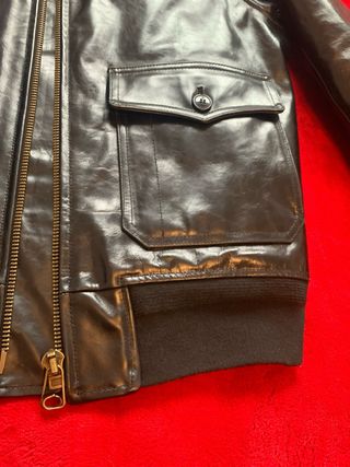 Chaqueta Piloto G-1 Negra