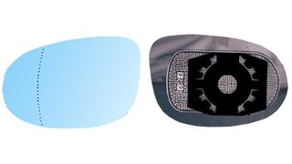 Cristal+Base Convexo Azul Térmico Derecho Para Lancia