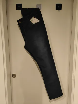 Pantalón Vaquero Elástico Kiabi Talla 50 Nuevo