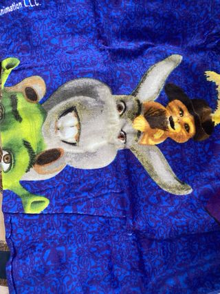 Toalla de forro polar con diseño de león