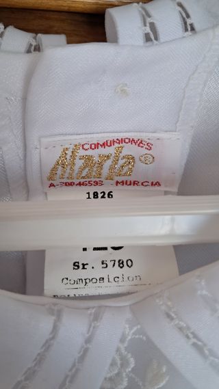 Vestido de comunión