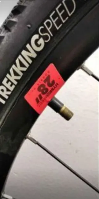 Ruedas de Bicicleta Delantera y Trasera de 28"