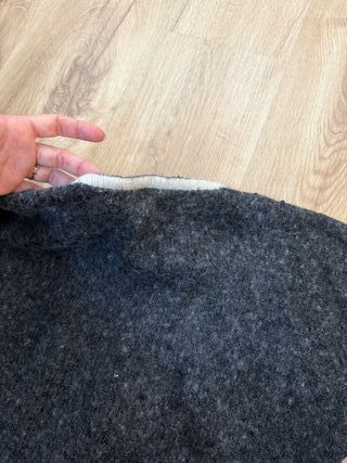 jersey vintage lana y mohair estampado geométrico