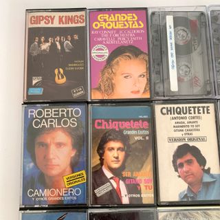 CINTAS CASSETTE VARIADAS LOTE #2