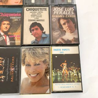 CINTAS CASSETTE VARIADAS LOTE #2