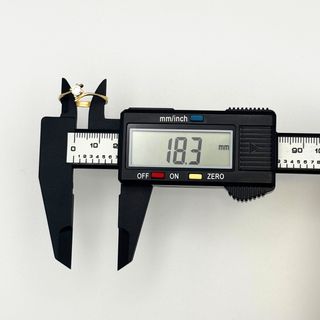 Anillo Solitario 18K, 1.92gr, T-16