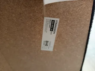 Reposapiés IKEA Strandrom gris oscuro