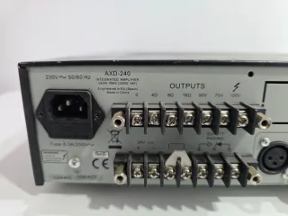 Amplificador Optimus 240W RMS Negro