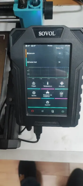 Impresora 3D sovol sv06 con klipper