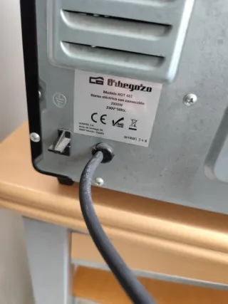 Horno de sobremesa Orbegozo