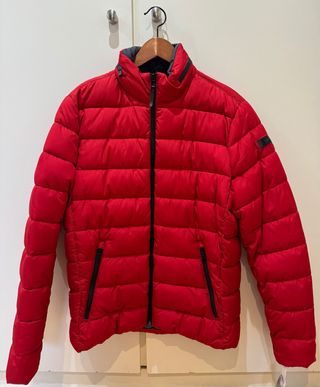 Abrigo Plumífero Michael Kors Rojo Talla XS