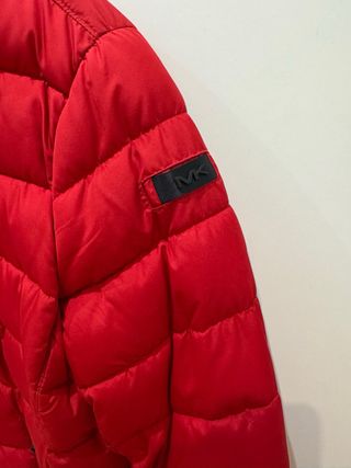 Abrigo Plumífero Michael Kors Rojo Talla XS