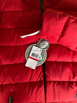 Abrigo Plumífero Michael Kors Rojo Talla XS