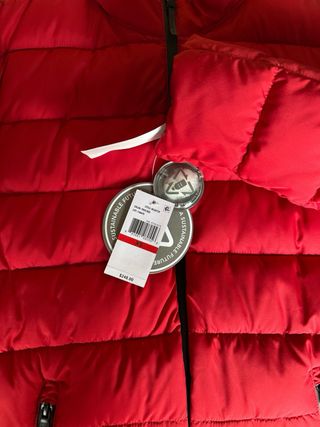 Abrigo Plumífero Michael Kors Rojo Talla XS