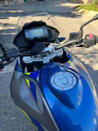 BMW G310GS Azul y Plata