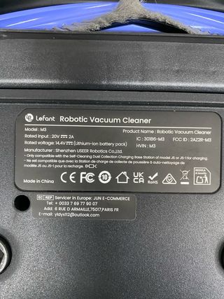 Robot  aspirador LEFANT M3