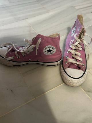 Converse rosas talla 35