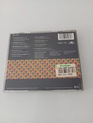 CD Level 42 Música inglesa Funk Pop