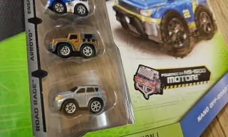 Nano Speed 4 coches de juguete. Sin abrir