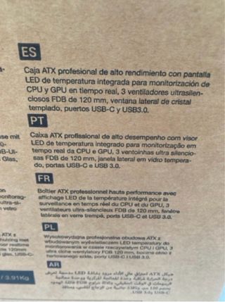 TACENS SAGITTA20 Caja PC ATX