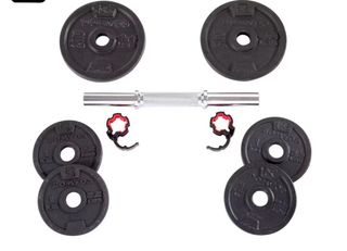 Mancuernas ajustables con discos