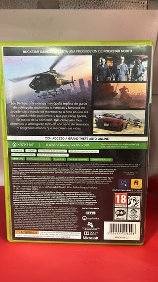 GTA V Xbox 360