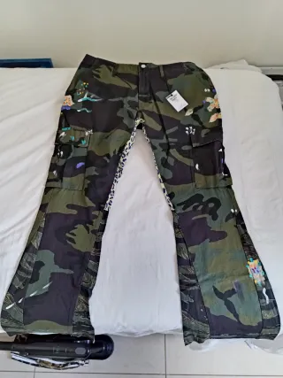 Gallery Dept. Camuflaje Pantalones Cargo Vaqueros