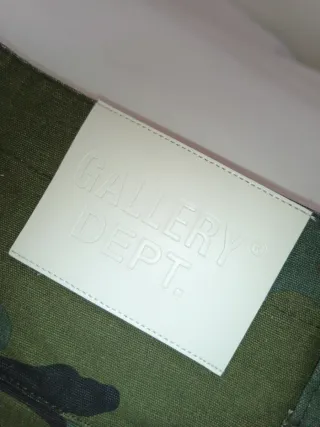 Gallery Dept. Camuflaje Pantalones Cargo Vaqueros