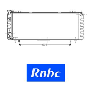 Radiador JEEP Cherokee 4.0 88-01