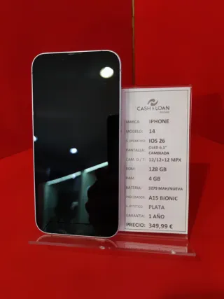 iPhone 14 128GB rosa