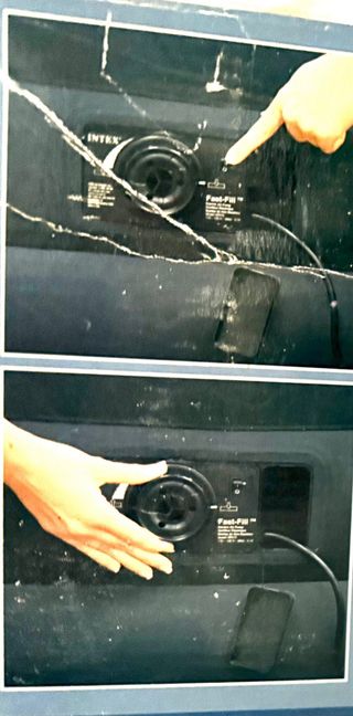 Colchón inflable automático 2 plazas