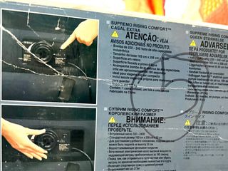 Colchón inflable automático 2 plazas