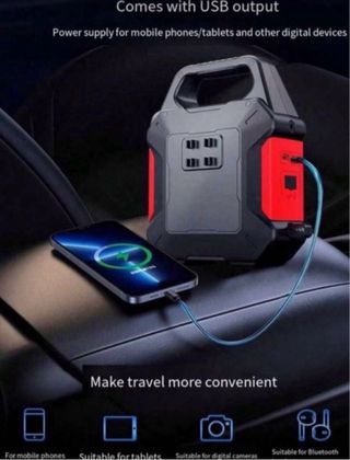 Arrancador Batería + Compresor Aire 39800mAh NUEVO