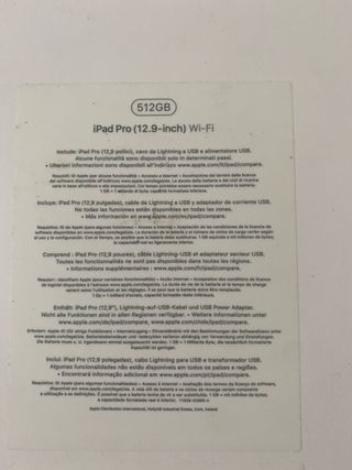 iPad Pro 12.9 Wi-Fi 512GB