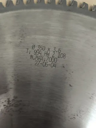 Disco de corte 350 Boy